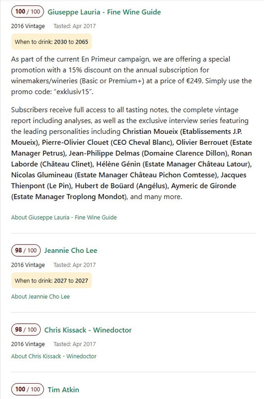 Chateau Latour 2016