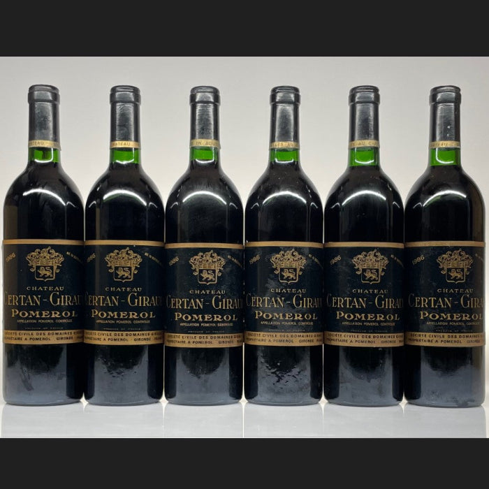 Chateau Certan Giraud 1986
