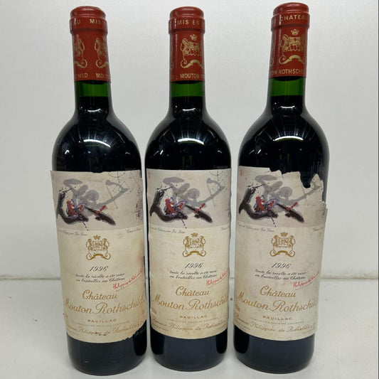 Chateau Mouton Rothschild 1996 (damaged label)