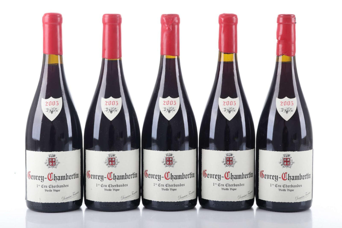 Domaine Fourrier Gevrey-Chambertin 1er Cru Les Cherbaudes Vieilles Vignes 2005