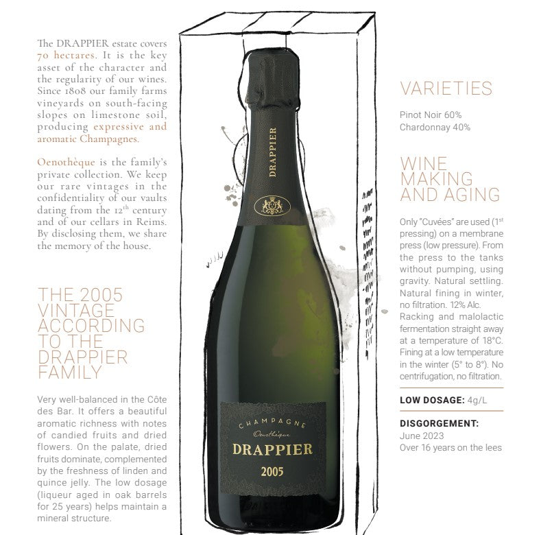 Drappier Reserve de L'Oenotheque Brut 2005