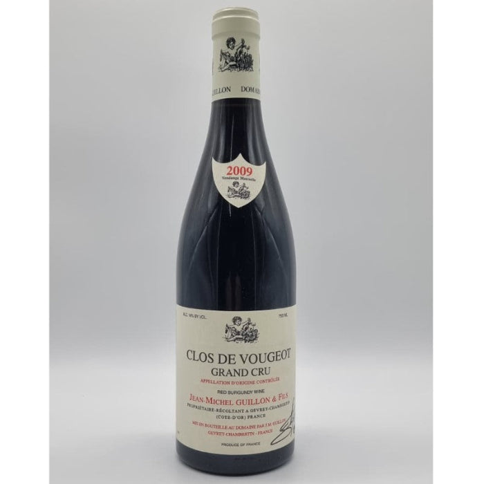 Domaine Jean-Michel Guillon & Fils Clos de Vougeot Grand Cru 2009