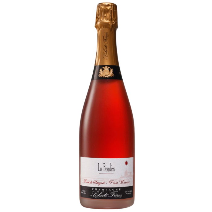 Laherte Freres Les Beaudiers Extra Brut Rose de Saignee (2018 base)