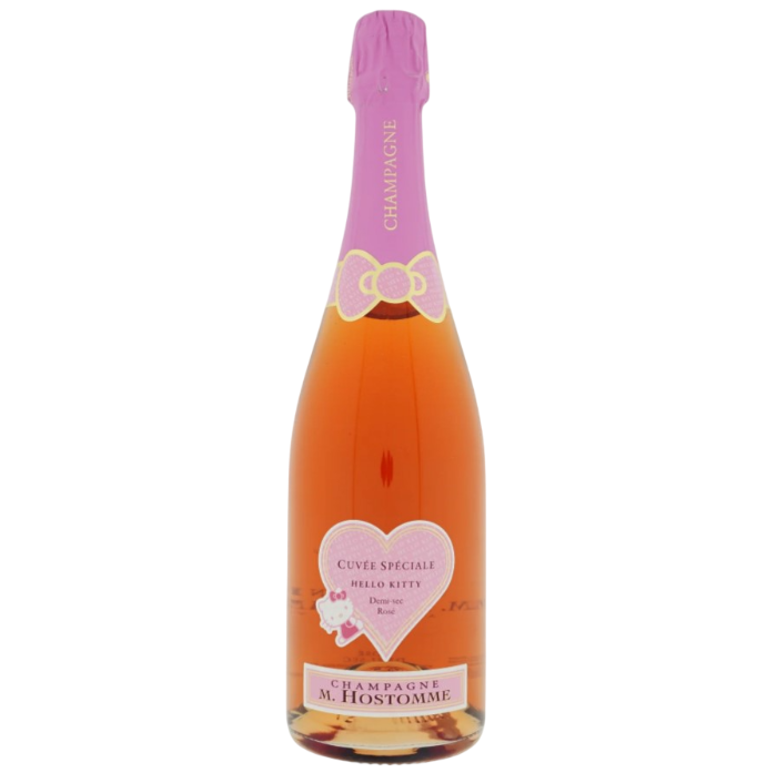 M. Hostomme Cuvee Speciale Hello Kitty Demi Sec Rose