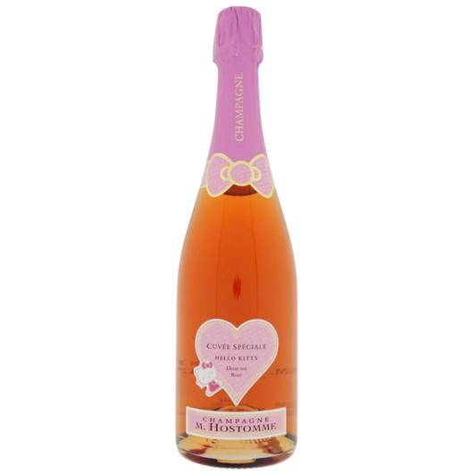 M. Hostomme Cuvee Speciale Hello Kitty Demi Sec Rose