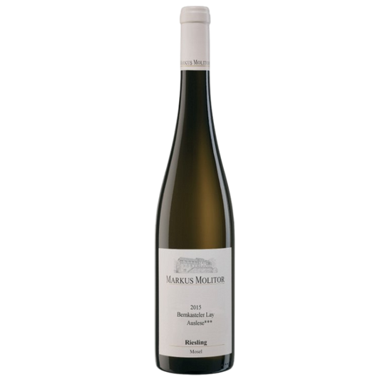 Markus Molitor Bernkasteler Lay*** Weisse Kapsel Riesling Auslese Trocken 2015