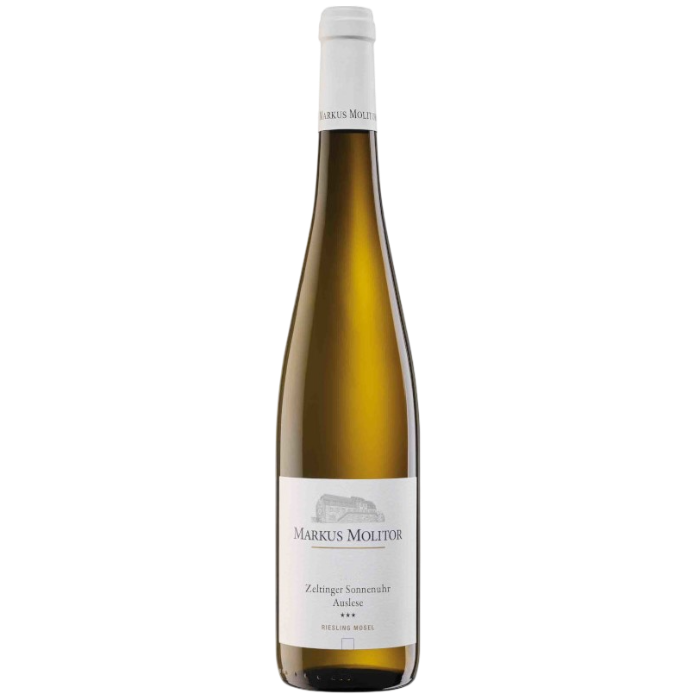 Markus Molitor Zeltinger Sonnenuhr*** Weisse Kapsel Riesling Auslese Trocken 2015