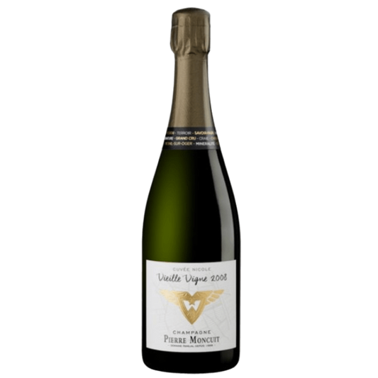 Pierre Moncuit 'Nicole Moncuit' V.V Blanc de Blancs Grand Cru Brut Millesime 2008